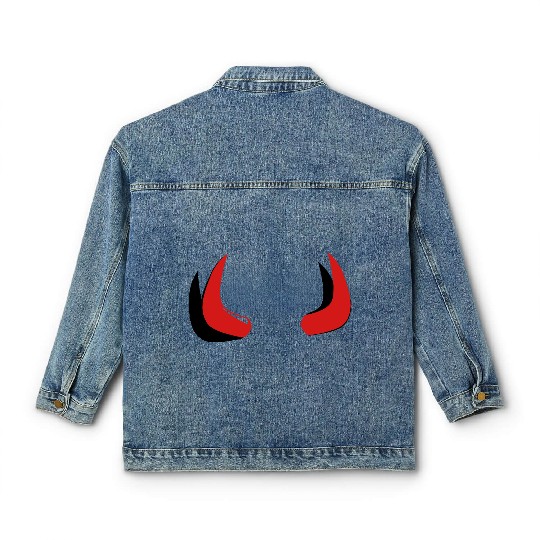 Devil Horns Classic Women's Denim Jackets