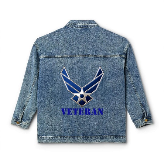 US Air Force Veteran Classic Women's Denim Jackets