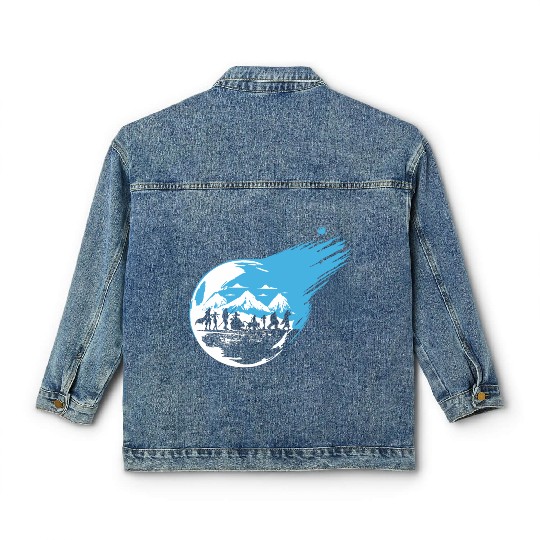 Final Fantasy 7 Inspired Classic Women's Denim Jackets