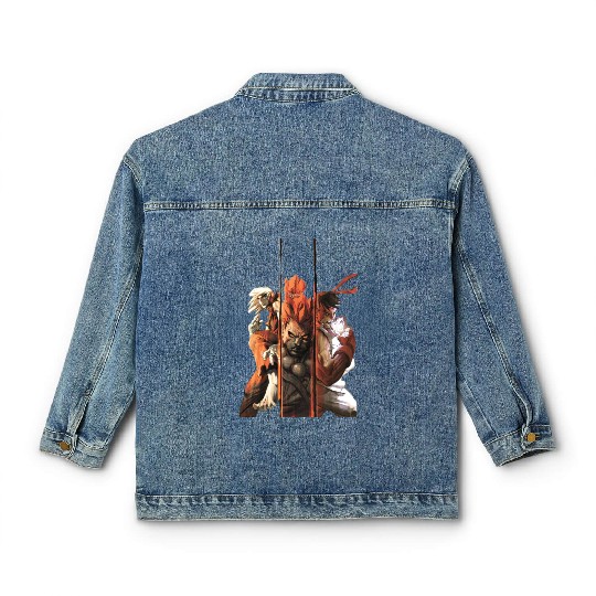 Street Fighter 6 Classic Women's Denim Jackets
