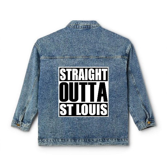 Straight Outta St Louis Classic Women's Denim Jackets