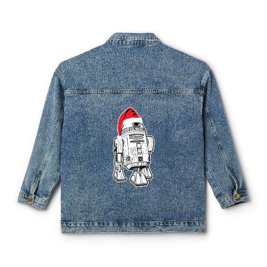 R2D2-Chrstmas Classic Women's Denim Jackets
