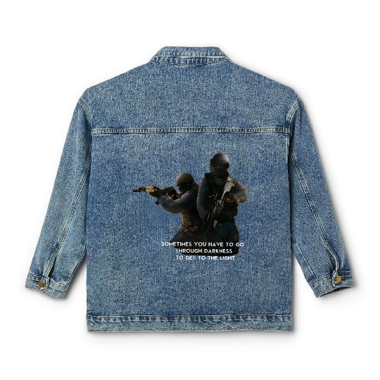 military design Classic Women's Denim Jackets