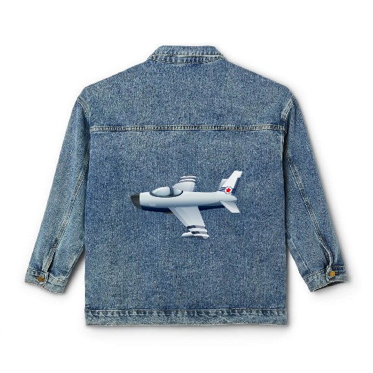 airplane Classic Women's Denim Jackets