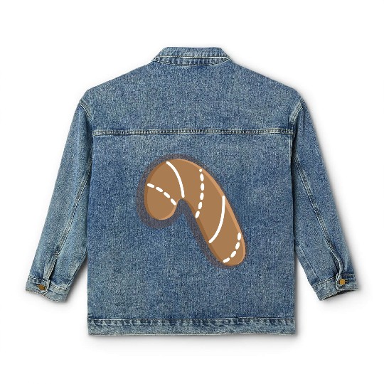 Gingerbread cookie Classic Women's Denim Jackets