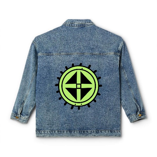 Native American Symbol Classic Women's Denim Jackets