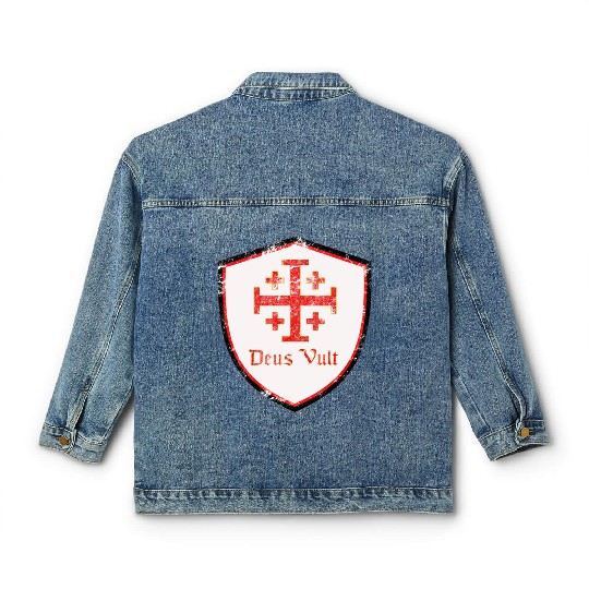 Deus Vult Classic Women's Denim Jackets