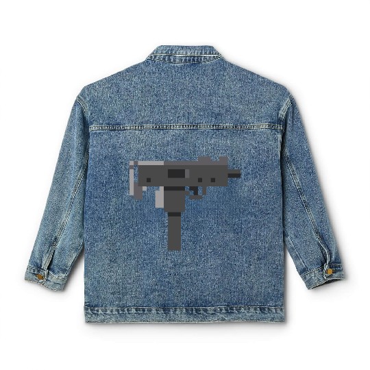 pixel gun Classic Women's Denim Jackets