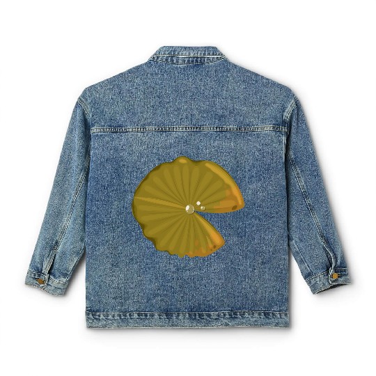 Lotus leaf Classic Women's Denim Jackets