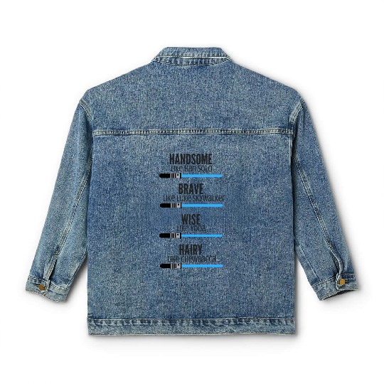 Handsome like Han Solo Classic Women's Denim Jackets