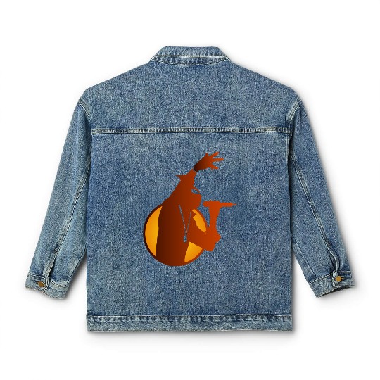 A Singing Hip-hop Star Classic Women's Denim Jackets