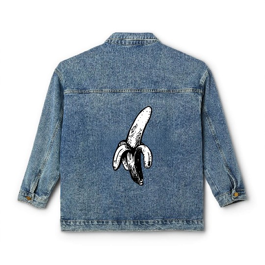 Hipster Banana Classic Women's Denim Jackets