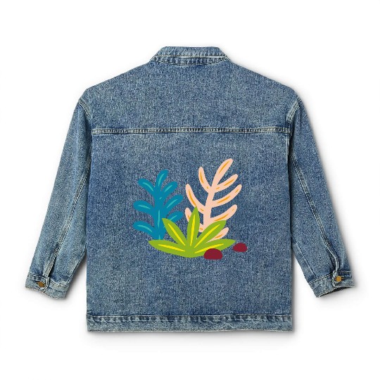 Plants Classic Women's Denim Jackets