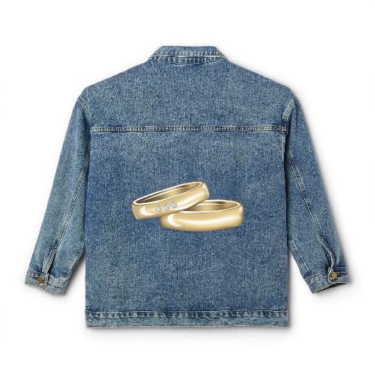 Wedding rings 03 Classic Women's Denim Jackets