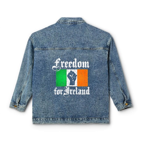 freedom for ireland Classic Women's Denim Jackets