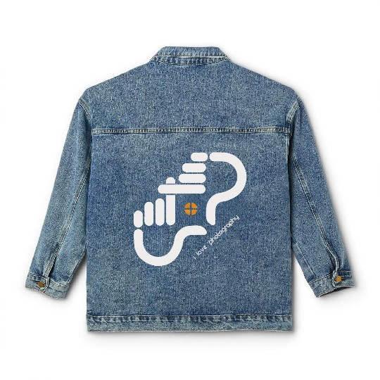 I LOVE PHOTOGRAPHY Classic Women's Denim Jackets