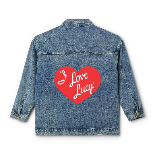 I Love Lucy Classic Women's Denim Jackets