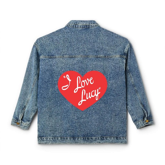 I Love Lucy Classic Women's Denim Jackets