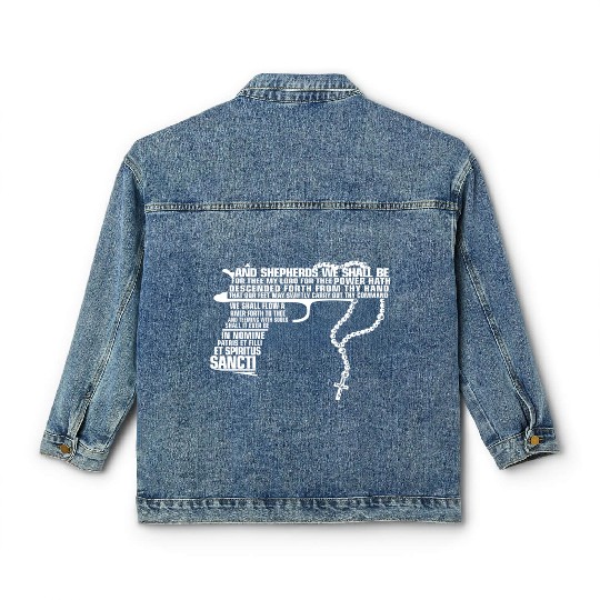 The Boondock Saints - And Shepherds we shall be Classic Women's Denim Jackets