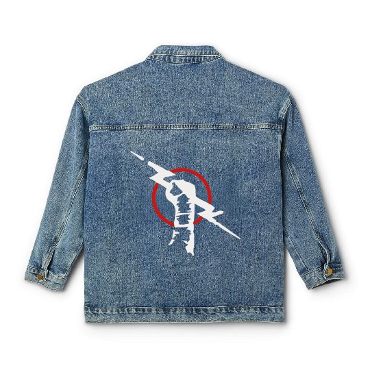 Cm Punk Lighting Rod Classic Women's Denim Jackets
