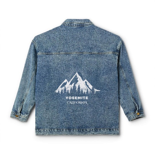 Yosemite National Park Classic Women's Denim Jackets