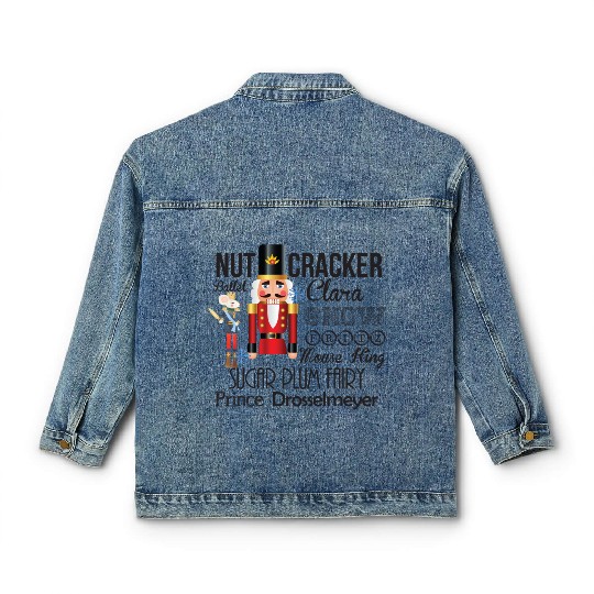 Nutcracker Ballet Classic Women's Denim Jackets - Dance