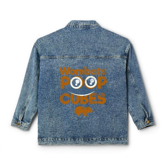 Wombat Feces Classic Women's Denim Jackets