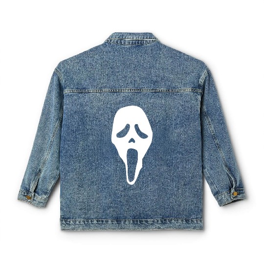 Scream Ghostface Fan Classic Women's Denim Jackets