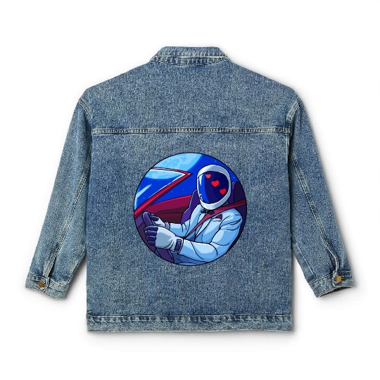 SpaceX Tesla Starman Classic Women's Denim Jackets