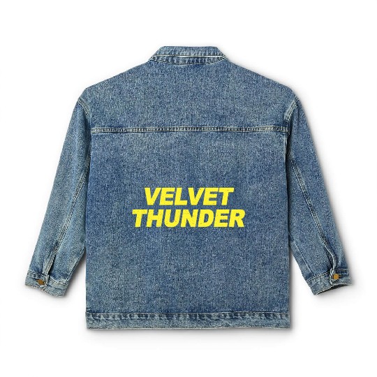Velvet Thunder Brooklyn Nine Nine B99 Quotes Classic Women's Denim Jackets