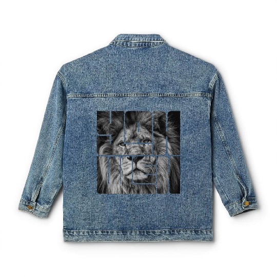 Yahweh (YHWH) Lion Classic Women's Denim Jackets
