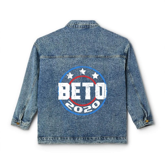 Beto For President 2020 Classic Women's Denim Jackets Design Politics