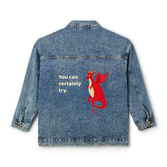You Can Certainly Try Red Dragon Classic Women's Denim Jackets