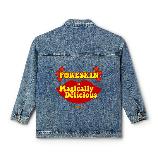 "Magically Delicious" by Trish Causey Classic Women's Denim Jackets