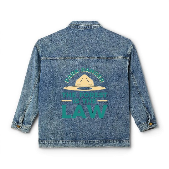 Park Ranger Law Gift Classic Women's Denim Jackets