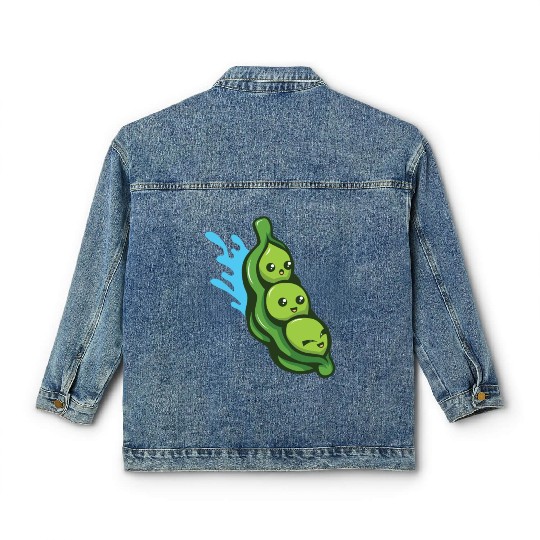 Peas Surfing Classic Women's Denim Jackets