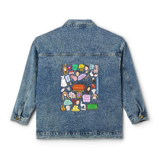 Friends Show Classic Women's Denim Jackets
