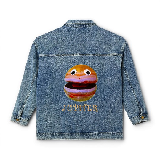 Jupiter - Puppet Character Classic Women's Denim Jackets