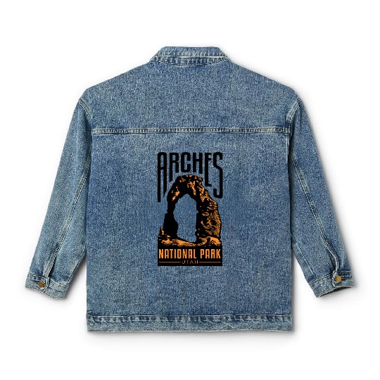 Arches National Park - Utah Classic Women's Denim Jackets