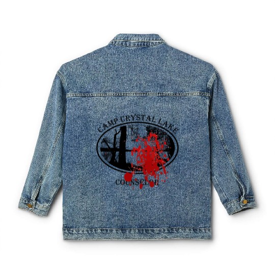 Crystal Lake Counselor Classic Women's Denim Jackets