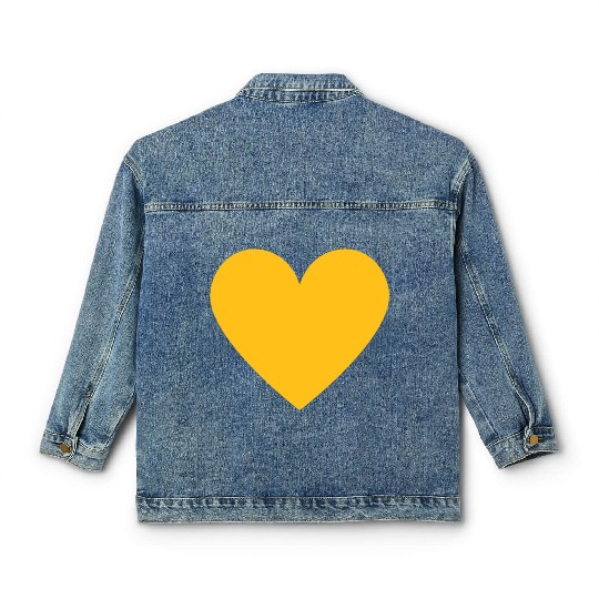 yellow heart song Classic Women's Denim Jackets