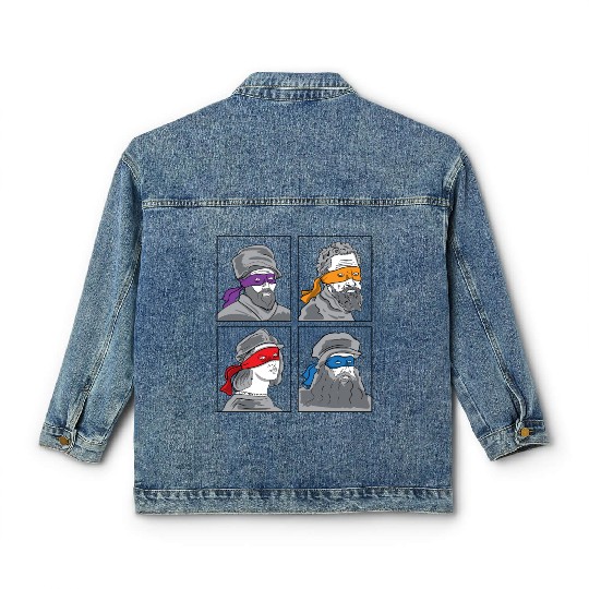 Leonardo Donatello Raphael Michelangelo Gift Classic Women's Denim Jackets