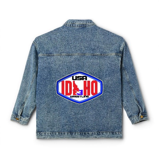 Idaho Division Team USA Wrestling Classic Women's Denim Jackets