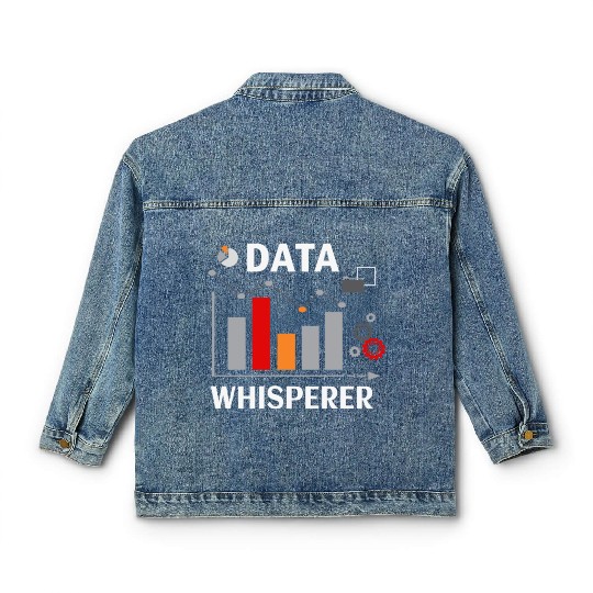 Data Analyst Developer Computer Scientist Gift Classic Women's Denim Jackets