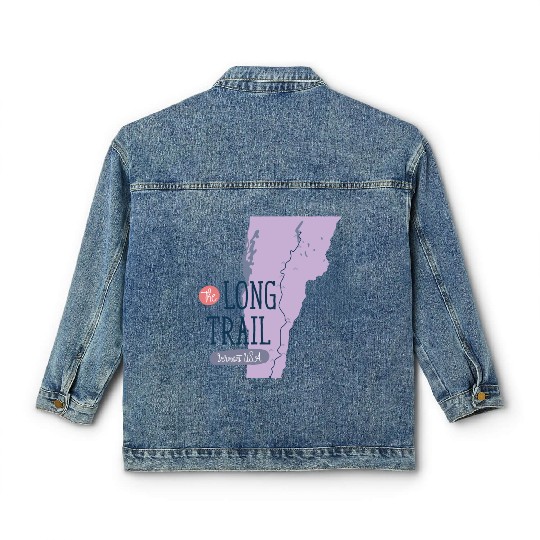 Long Trail - Vermont, USA Classic Women's Denim Jackets