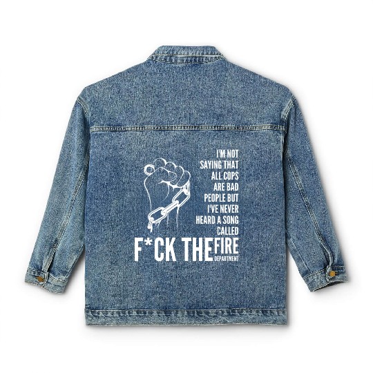 ACAB Black Lives Matter, End Police Brutality Classic Women's Denim Jackets