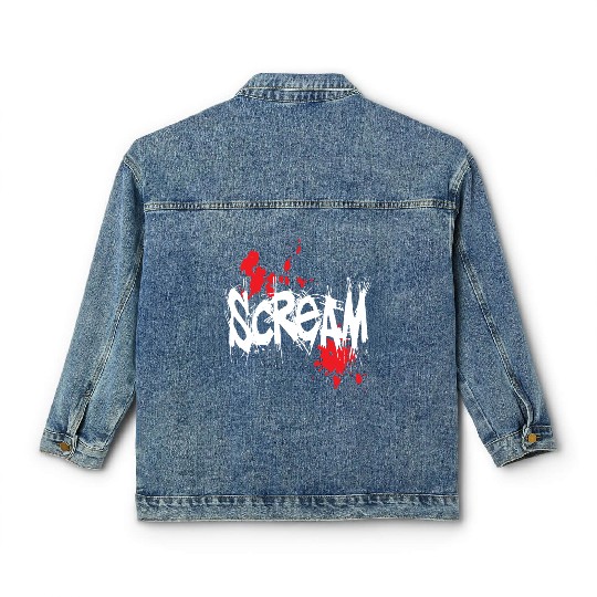 scream Classic Women's Denim Jackets
