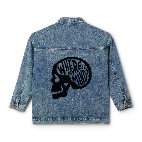 Where is my Mind - Fight Club Classic Women's Denim Jackets