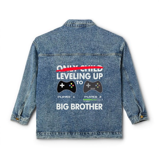 Leveling Up to Big Brother Classic Women's Denim Jackets 2020 Video Game
