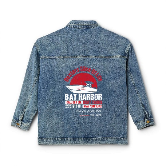 Cool Dexter Bay Harbor Boat Tours Classic Women's Denim Jackets